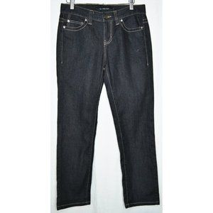 Vintage Calvin Klein 90's/Y2K Black Denim Straight Leg Jeans Size 4 (30" waist)